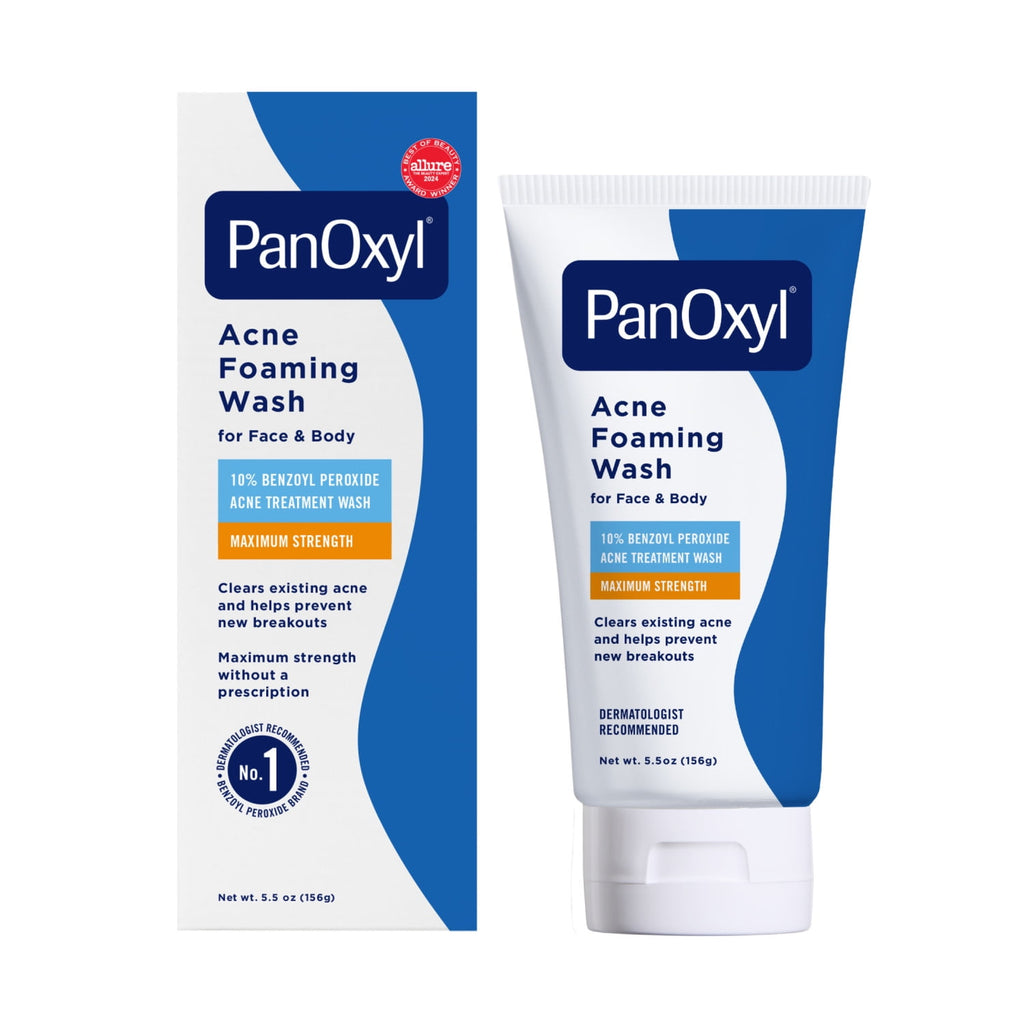 PanOxyl Benzoyl Peroxide Acne Creamy Wash, Clear Acne, 170g