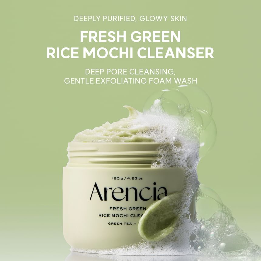 Arencia - Fresh Green Rice Mochi Cleanser 120g