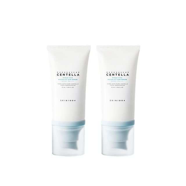 SKIN1004 - Madagascar Centella Hyalu-Cica Water-Fit Sun Serum Twin Pack