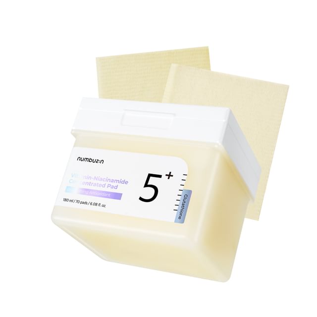 numbuzin - No.5+ Glutathione Vitamin-Niacinamide Concentrated Pad 70pads
