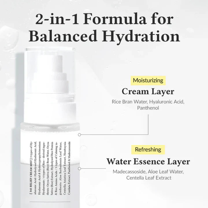 Dr. Althea - 345 Relief Cream Mist 100ml